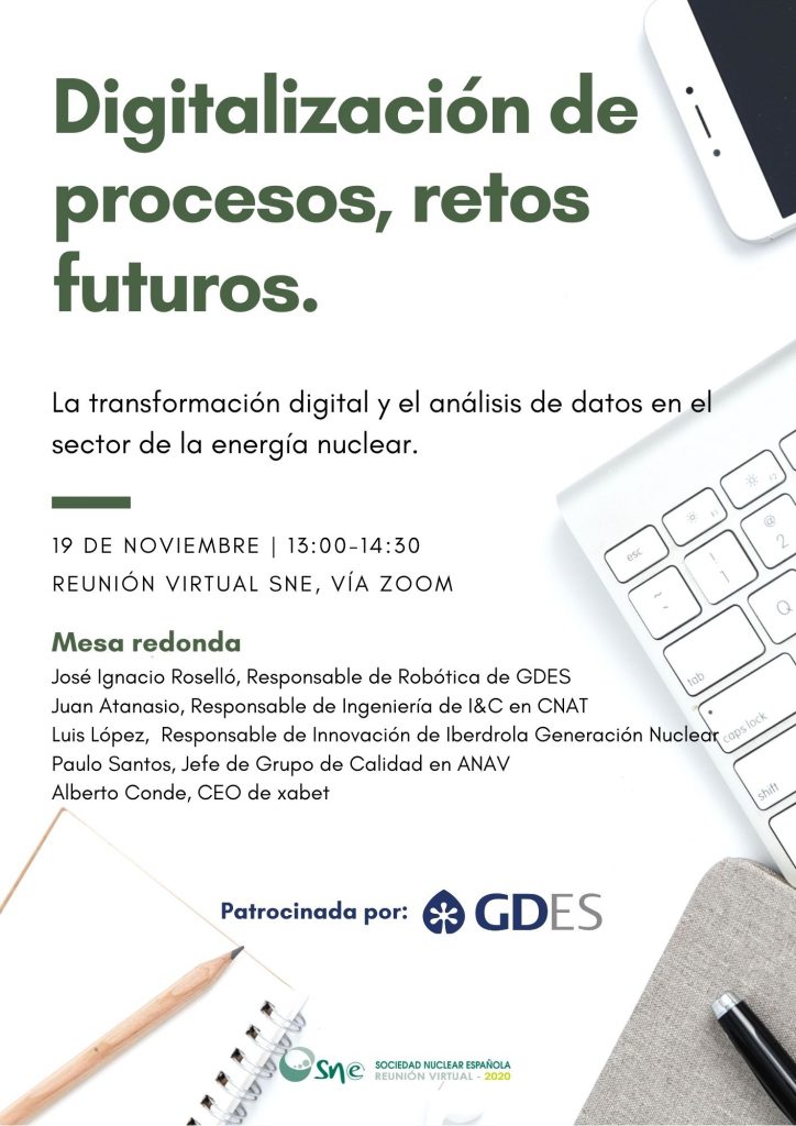 Mesa Redonda GDES transformacion digital nuclear